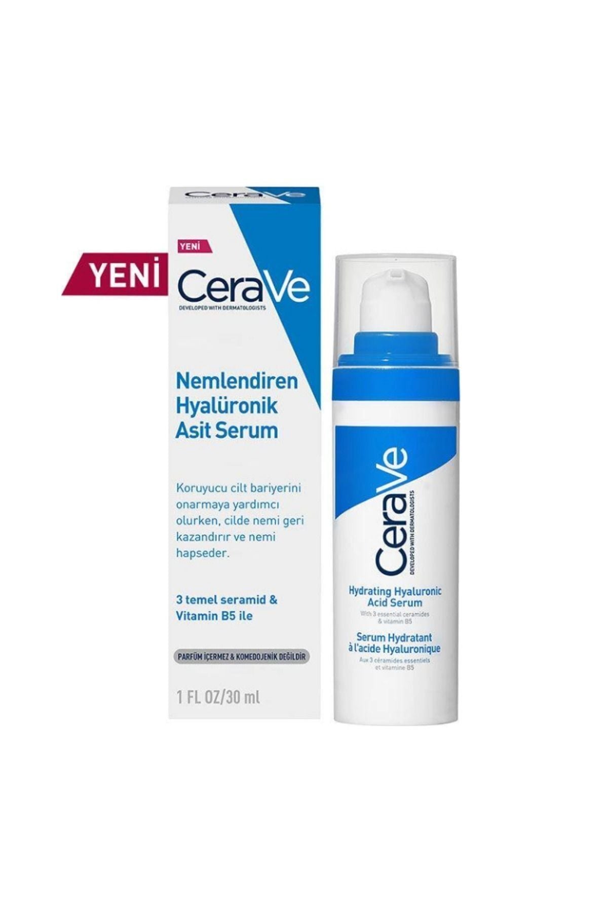 CeraVe Nemlendiren Hyalüronik Asit Serum 30 ml