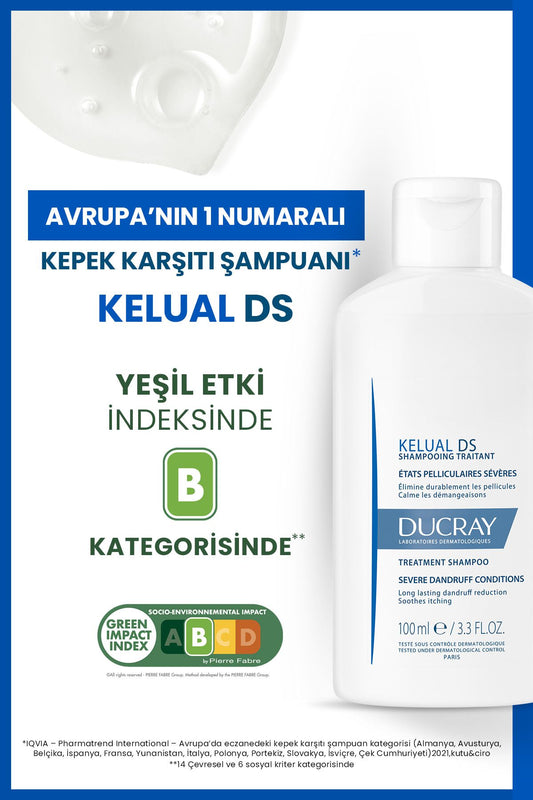 Ducray Kelual DS İnatçı Kepek Karşıtı Şampuan 100 ml