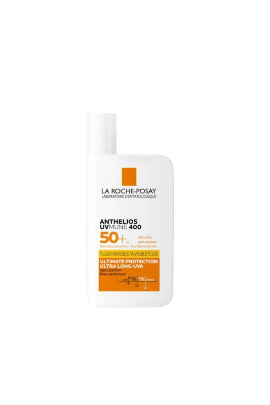 La Roche Posay Anthelios Uvmune 400 Invisible Fluid Spf50+Tüm Cilt Tipleri İçin Yüz Güneş Kremi 50 ml