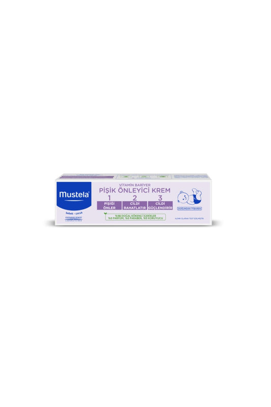 Mustela Vitamin Barrier Cream 1.2.3 Pişik Kremi 100 ml