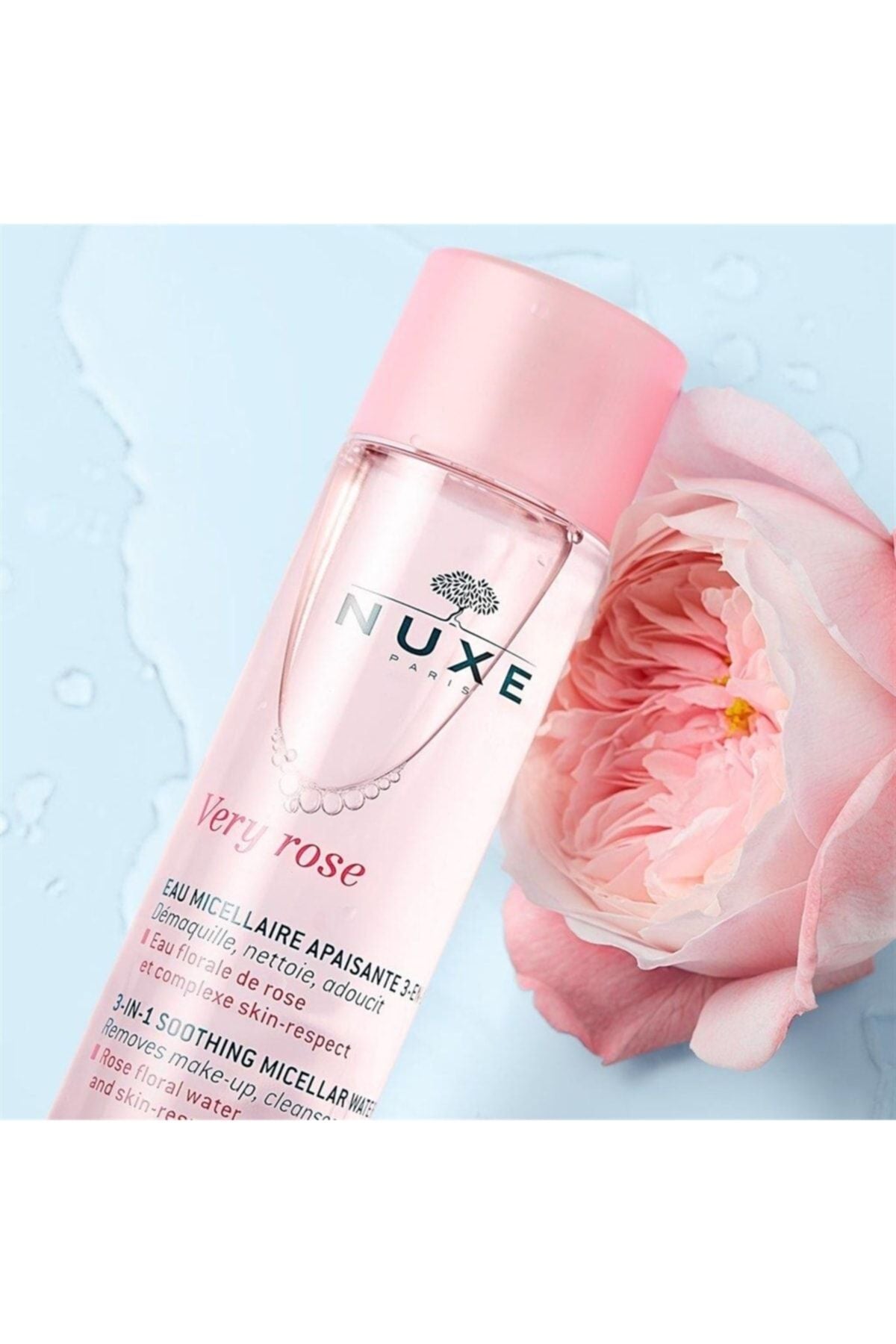 Nuxe Very Rose 3 In 1 Nemlendirici Temizleme Suyu 200 ml