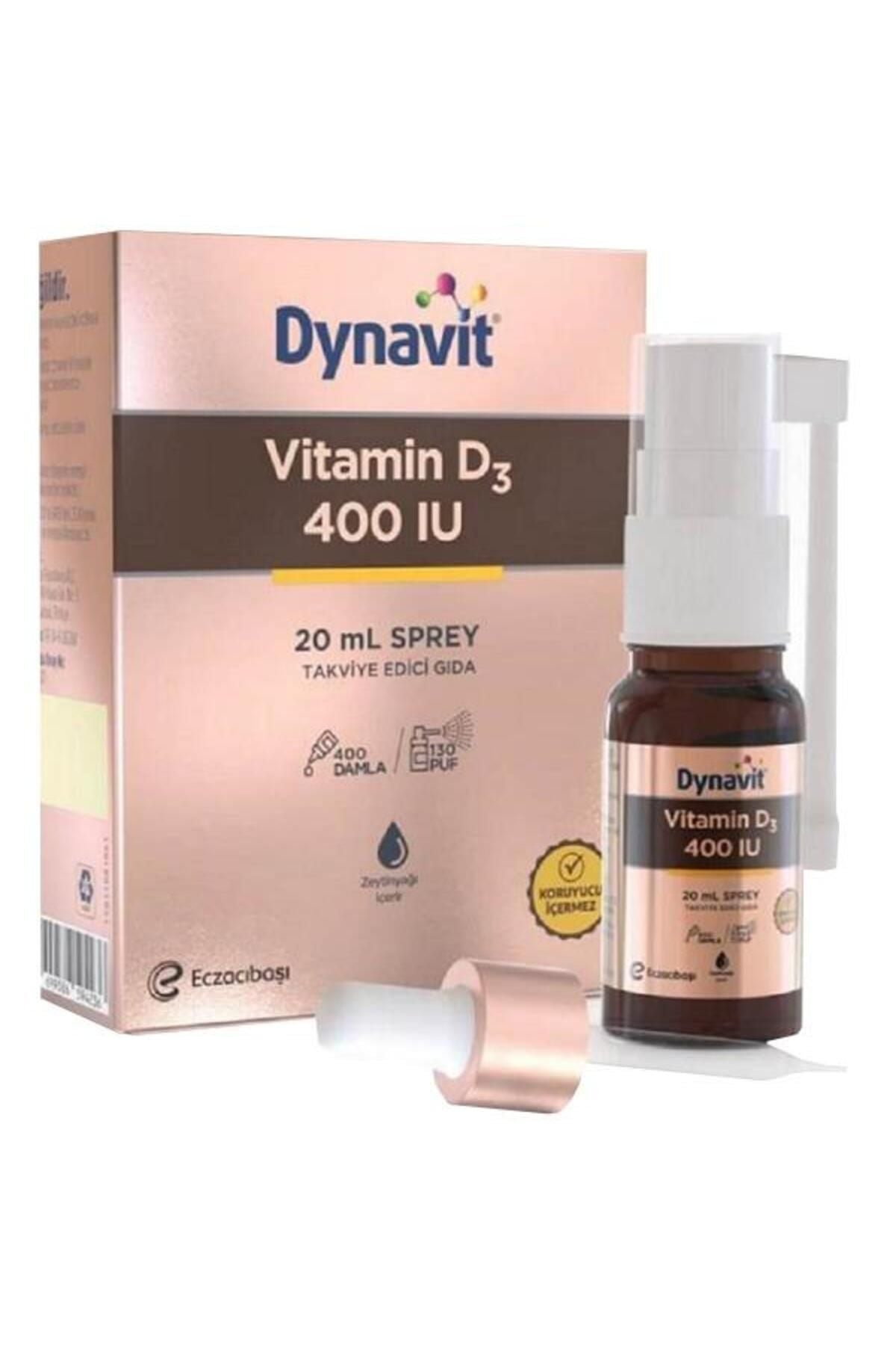 Dynavit Vitamin D3 400 IU Sprey 20 ML